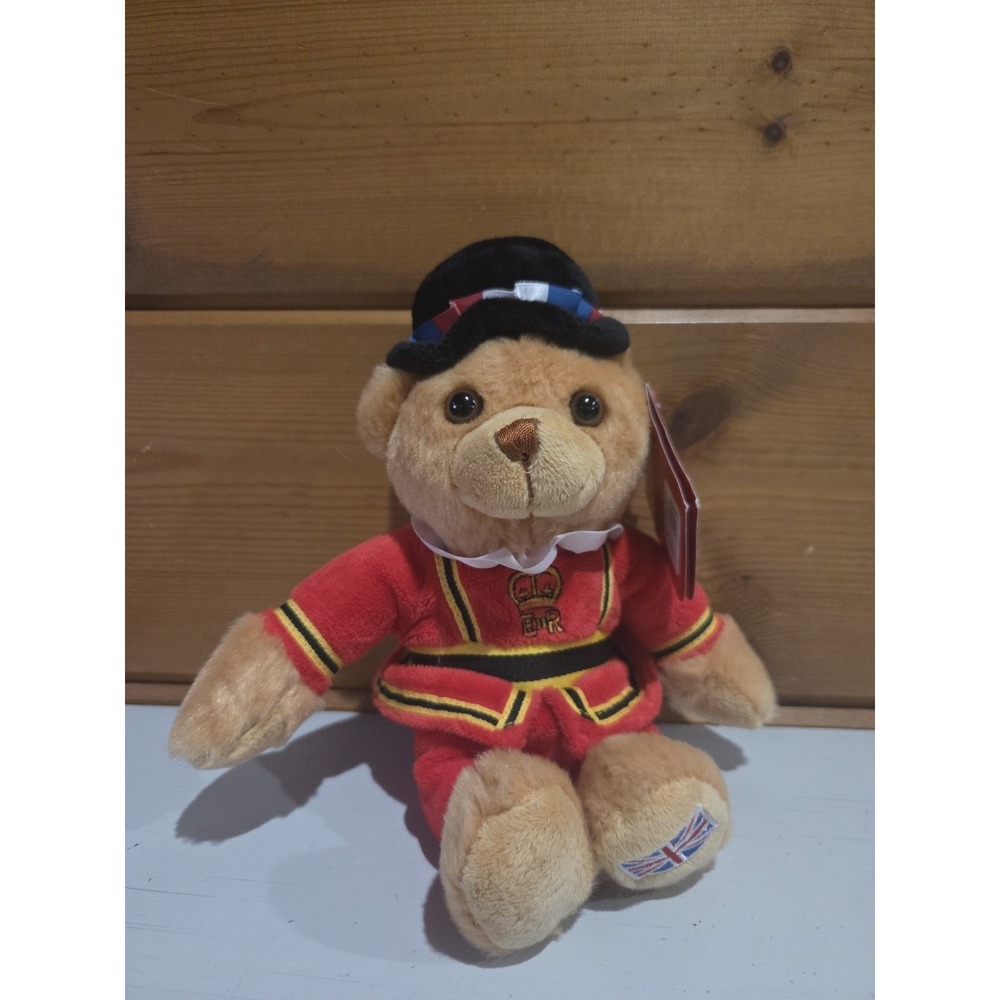 Keel Toys British Teddy Bear‎ 11" Beefeater Yeoman Great Britain Royal Guard D41